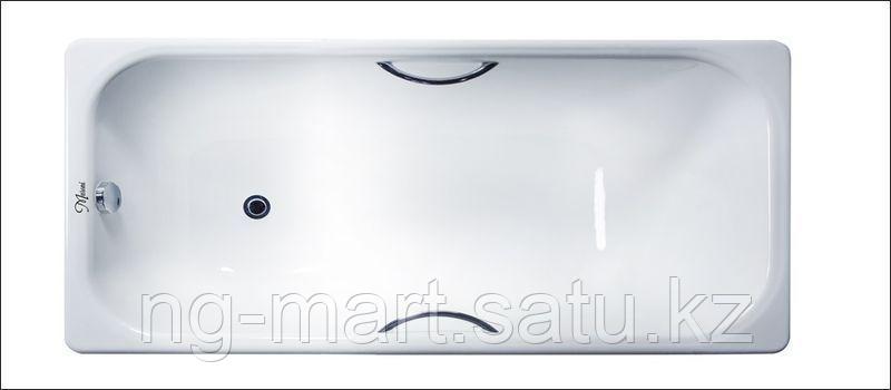 Ванна MARONI AURA LUX 150х70 чугунная (ножки и ручки в комплекте)