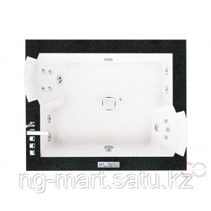 Ванна гидромассажная Jacuzzi AURA PLUS TOP 180 х 150 см, версия с отделкой из камня