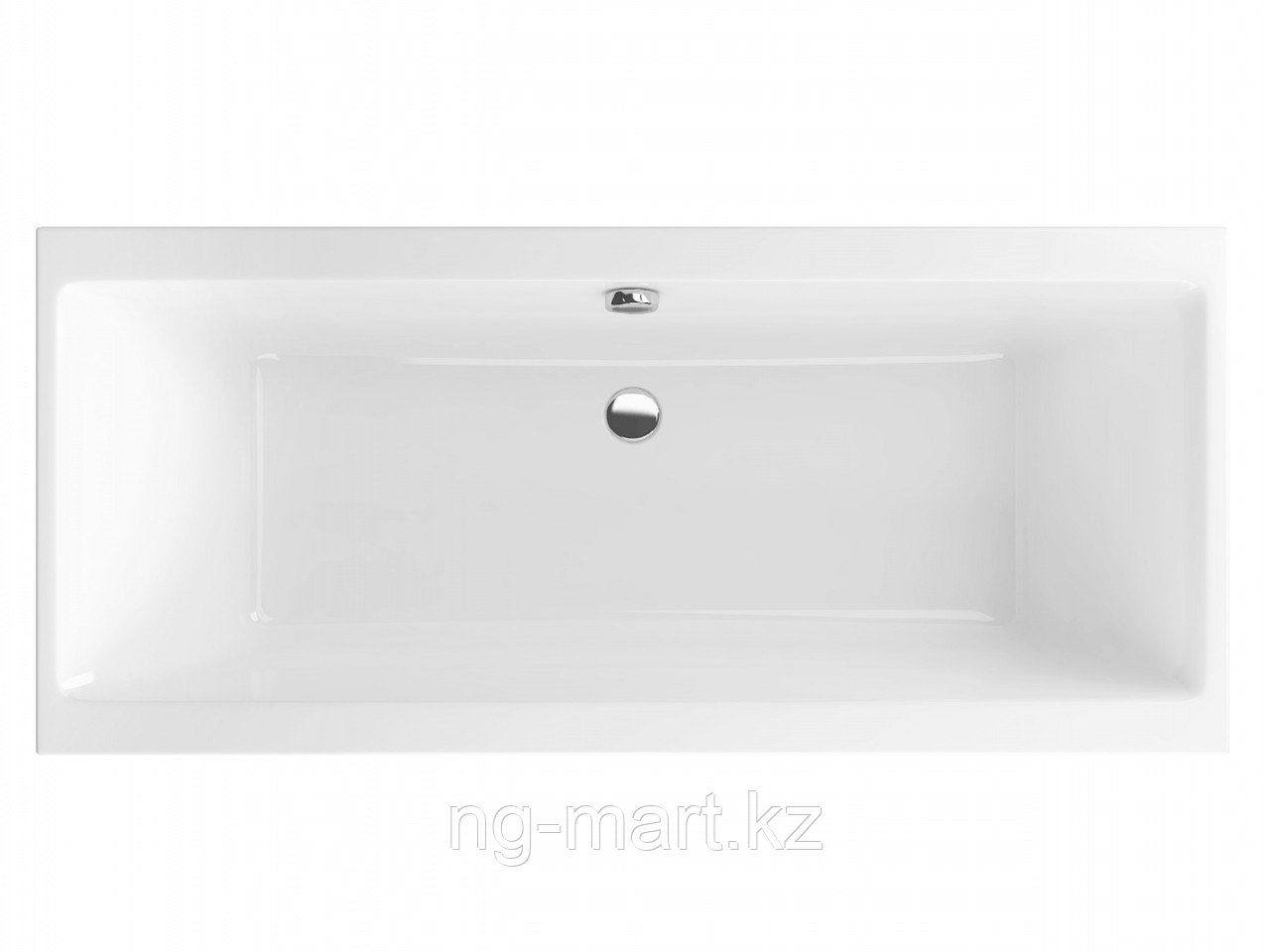 Ванна акриловая Excellent Pryzmat Slim 170 х 75 см
