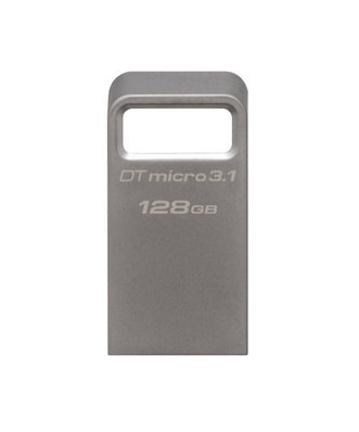 USB Флешка 128GB Kingston DataTraveler Micro 3.1 серый