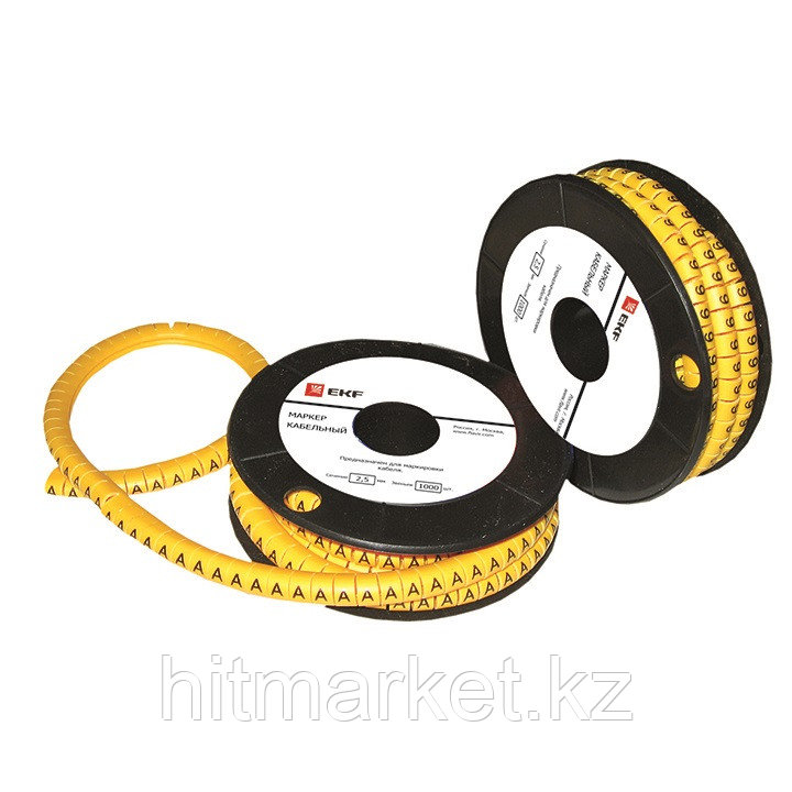 Маркер кабельный 1,5 мм2 "7" (1000 шт.) (ЕС-0) EKF PROxima - фото 1 - id-p97554826