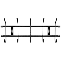 Вешалка настенная Ника 5 крючков 52,5*30*23,5см черный