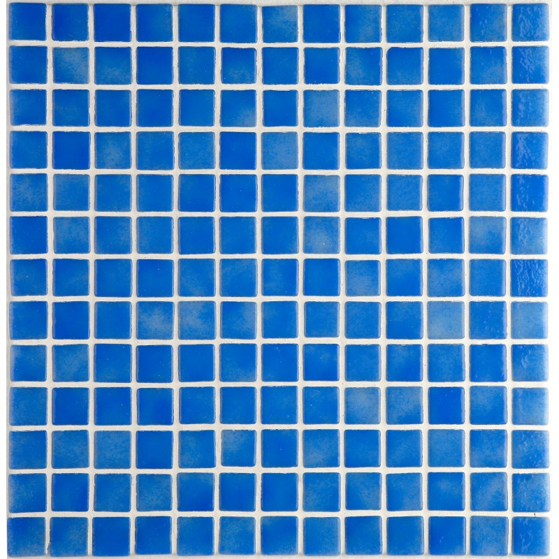 Стеклянная мозаика Ezarri Niebla 2505-А (Коллекция Niebla, Mid blue, голубая) - фото 2 - id-p97563130