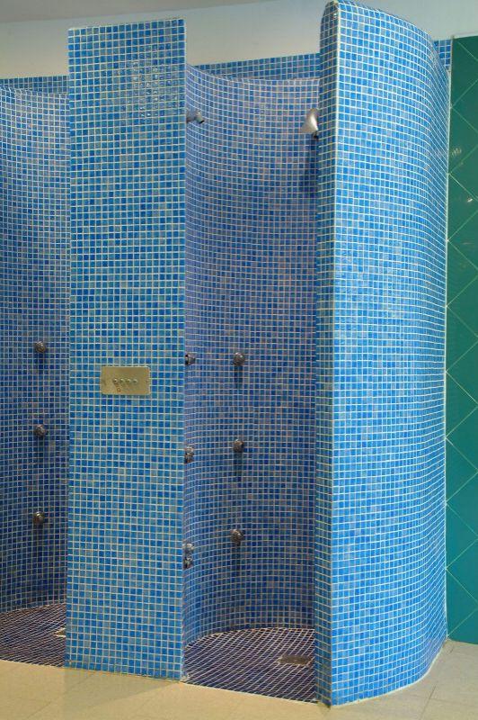 Стеклянная мозаика Ezarri Niebla 2505-А Anti-Slip (Коллекция Niebla, Mid blue, голубая) - фото 7 - id-p97561461