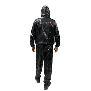 Костюм Sauna Suit Hooded black для похудения XL, фото 2