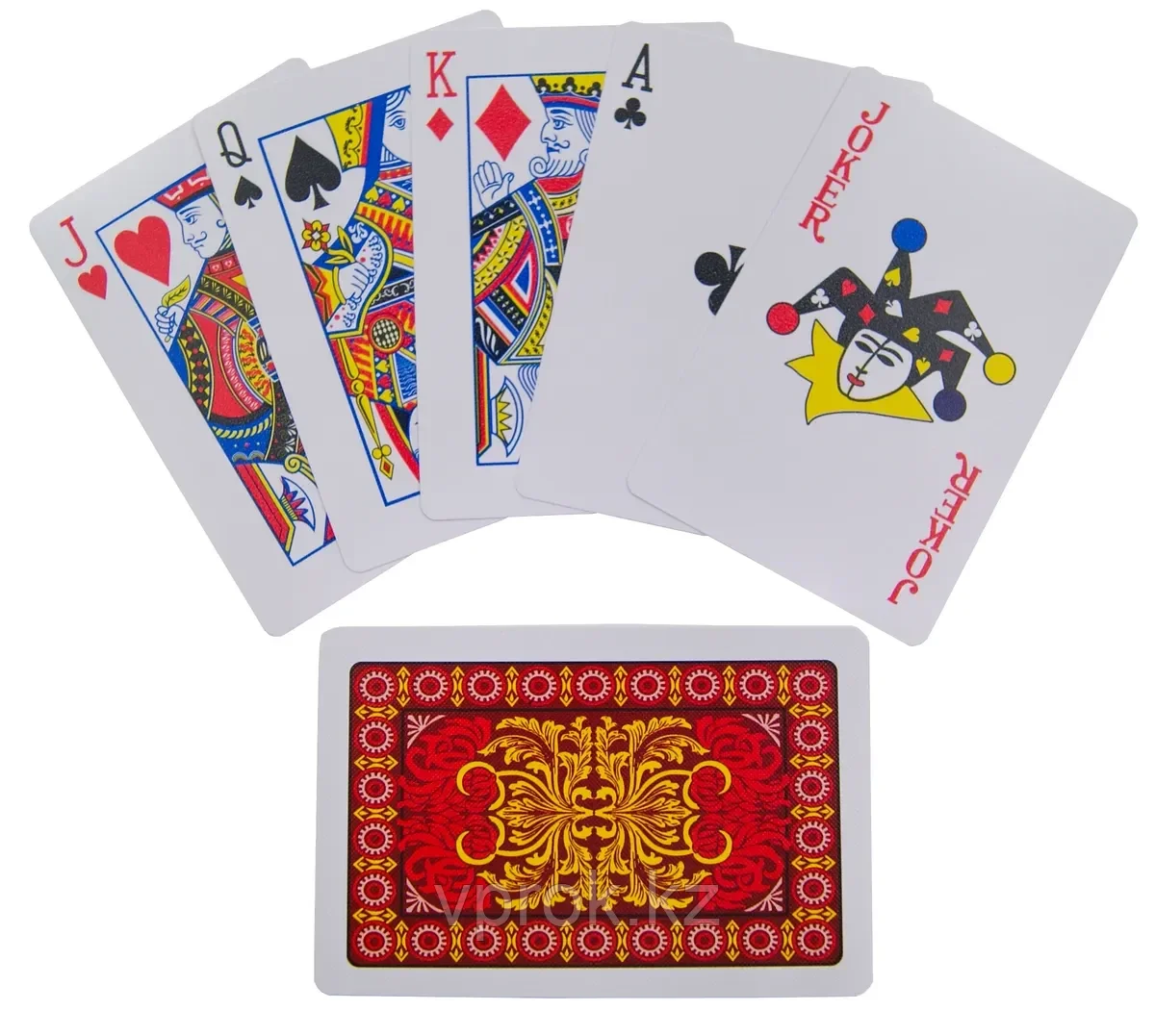 Покерные игральные карты 54 шт. 777 пластик 100% - фото 1 - id-p97563588