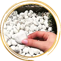 Галька белая цена за мешок 20 кг