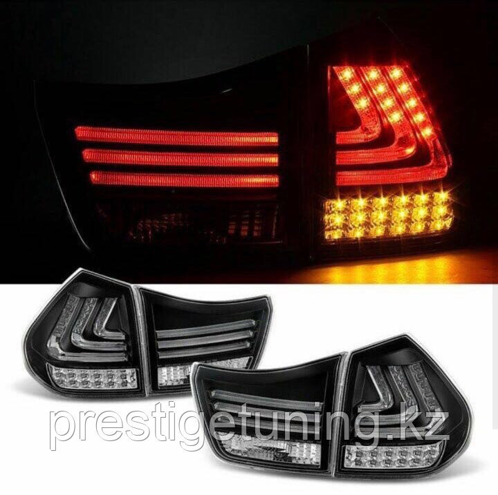 Задние фонари Lexus RX 2003-09 тюнинг (Дымчатый цвет)
