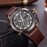 Мужские наручные военные часы AMST 31003 коричневые оригинал . В описании видео обзор!, фото 5