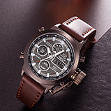 Мужские наручные военные часы AMST 31003 коричневые оригинал . В описании видео обзор!, фото 8