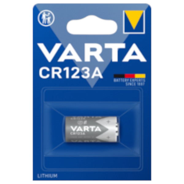 Батарейка VARTA CR123A 3V