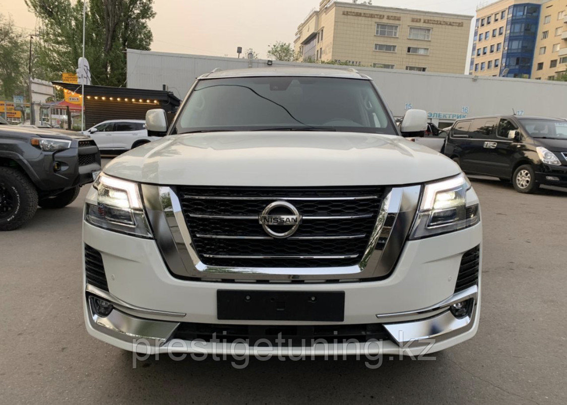 Комплект рестайлинга на Nissan Patrol Y62 2009-19 на 2020 год - фото 5 - id-p73451063