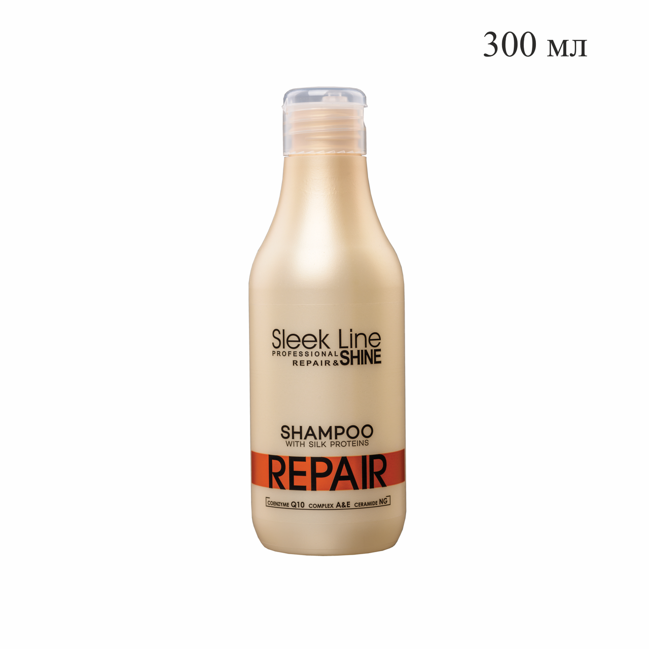 Шампунь для восстановления волос с протеином шелка SLEEK LINE REPAIR 300 мл №10431 - фото 1 - id-p96351237