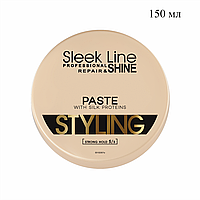 Паста для укладки с протеином шелка SLEEK LINE 150 мл №10905