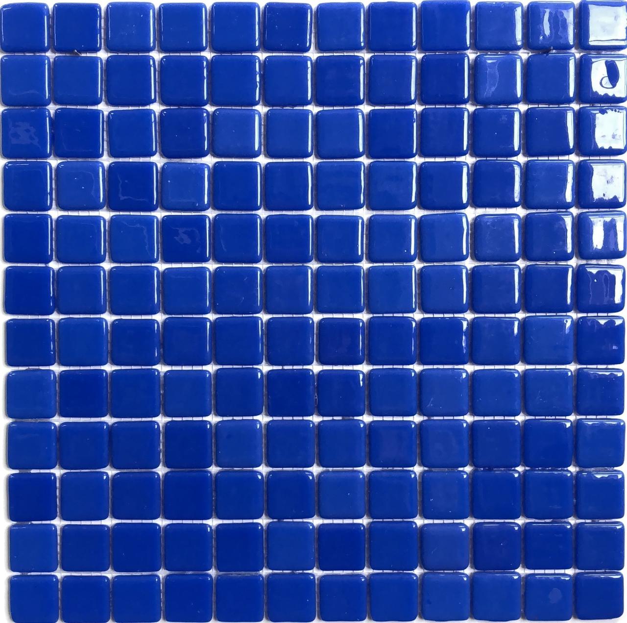 Мозаика стеклянная Antarra Mono ST041 (Коллекция Mono, синяя) - фото 2 - id-p97566773