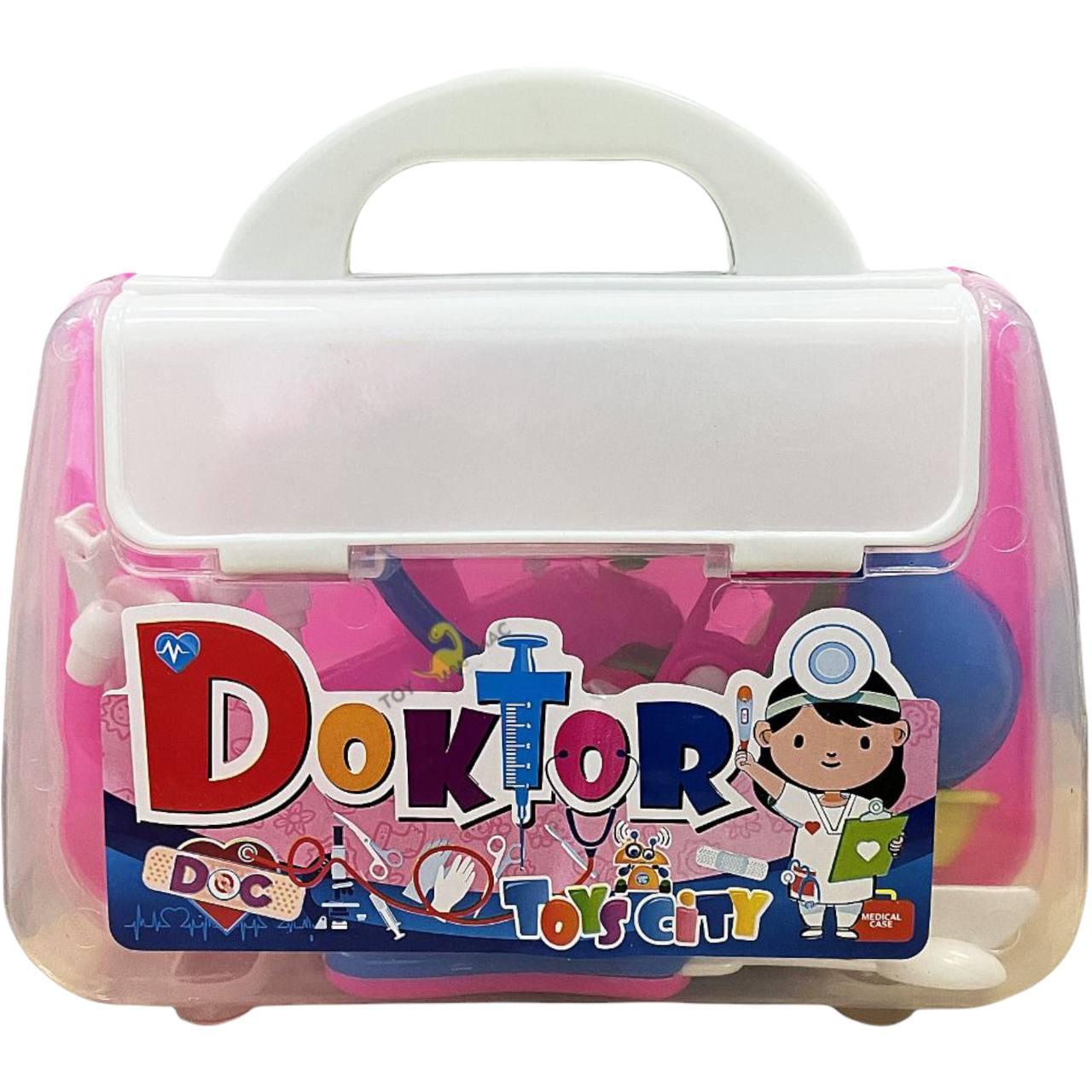 Доктор чемодан 03 Doktor toysCity в пластиковой сумочке 20*19см