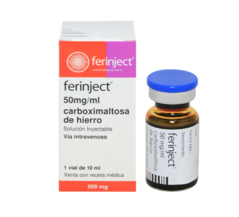 Феринжект (Ferinject) железа карбоксимальтозат (ferric carboxymaltose) 500 мг фл.