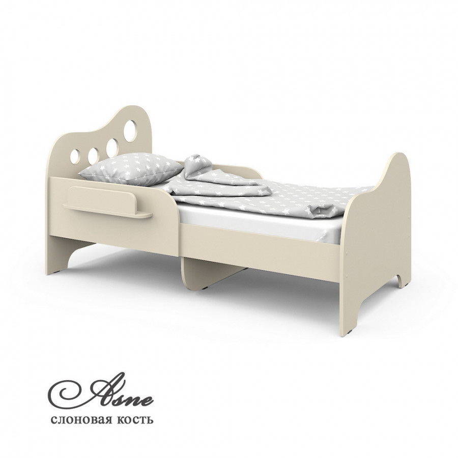 Подростковая кровать Pituso Asne Слоновая кость - фото 1 - id-p97567164