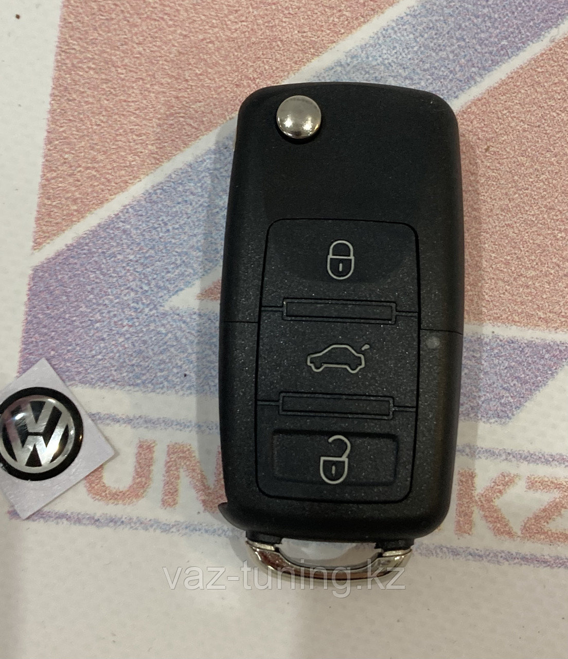 Чип-ключ выкидной (в стиле VW) Гранта (с 2019)