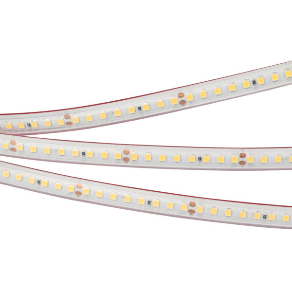 Светодиодная лента RTW 2-5000PS-50m 24V Cool 8K 2x (2835, 160 LED/m, 12 Вт/м, IP67)