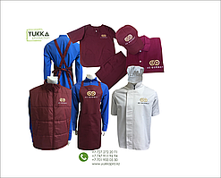 Пошив спецодежды- жилеты, фартуки, поварские кители, колпаки, костюмы для техперсонала,кепки и поло