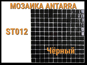 Мозаика стеклянная Antarra Mono ST012 (Коллекция Mono, чёрная)
