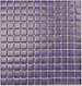Мозаика стеклянная Antarra Cloudy PG1284 (Коллекция Cloudy, Ruthenium, фиолетовая), фото 2