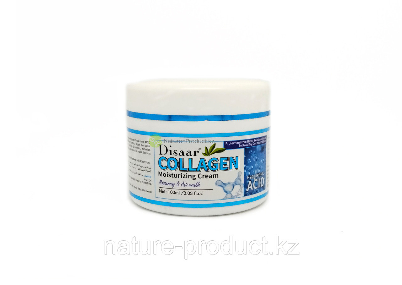 Крем увлажняющий с коллагеном и гиалуроновой кислотой Collagen Disaar Hyaluronic Acid 100 мл