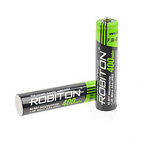 Аккумулятор Robiton Solar_HR03/AAA 400maH Ni-Mh BL2,  1,2В. блистер, цена за 1 штуку, фото 2