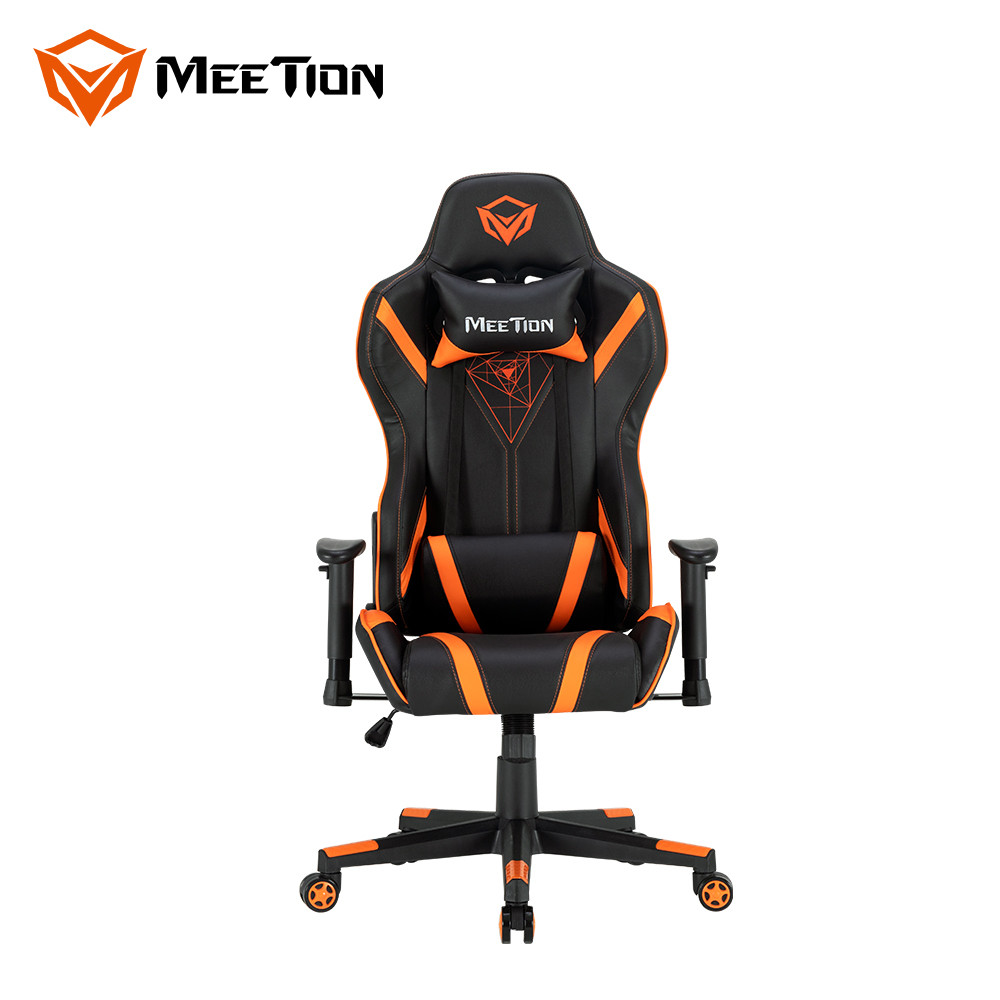 Кресло игровое MT-CHR15 (Black+Orange), фото 1