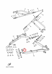 Шаровое соединение Yamaha YXZ1000 2HC2354900