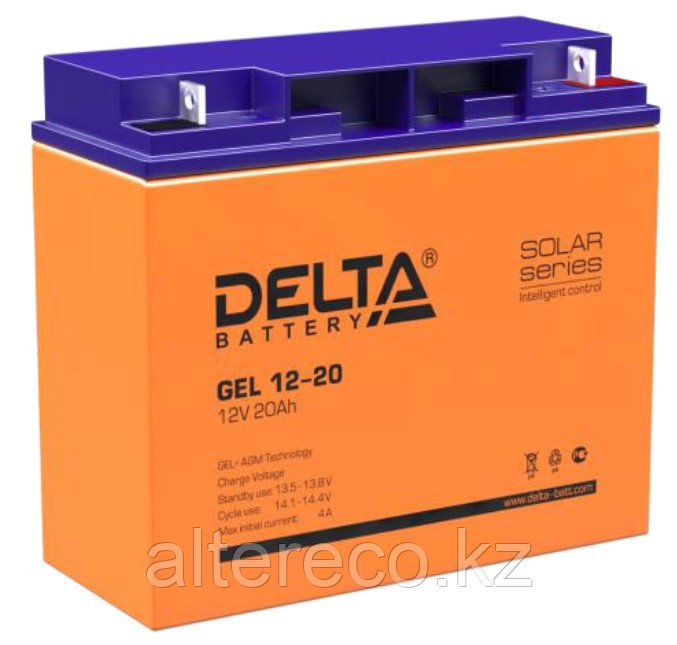 Аккумулятор Delta Gel 12-20 (12В, 20Ач)