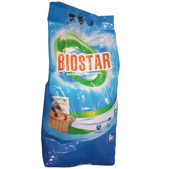 Порошок стиральный Biostar автомат 9 кг
