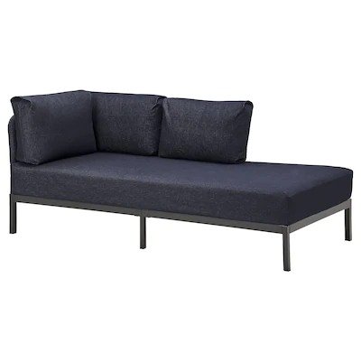 Кровать-кушетка РОВАРОР темно-синий 90x200 см. ИКЕА, IKEA - фото 1 - id-p97582143