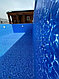Пвх пленка Haogenplast Galit NG Cool Sparks для бассейна (Алькорплан, синие блики), фото 4