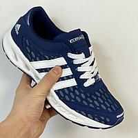 Кроссовки Adidas Climacool синие (01549)