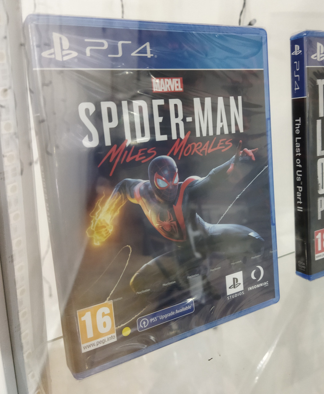 Видео игра Marvel Spider Man Miles Morales для Sony Playstation 4, Sony Playstation 5