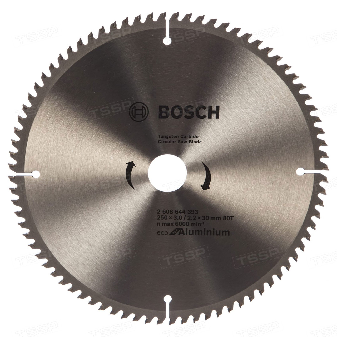 Диск пильный по дереву Bosch Eco for Aluminium B250*30*80T 2608644393