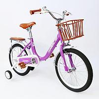 Велосипед детский Space (14",Фиолетовый/күлгін) TW-006