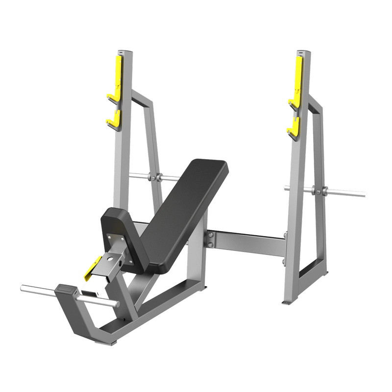 Скамья для жима под углом вверх DHZ Olympic Incline Bench E3042 - фото 1 - id-p97589603