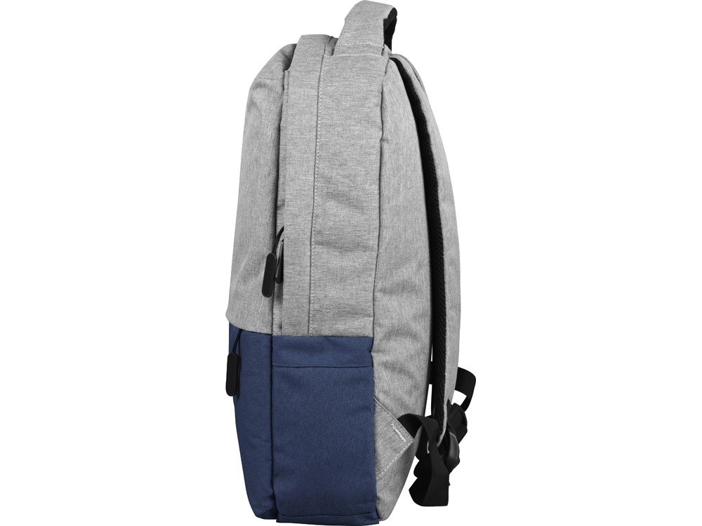Рюкзак Fiji с отделением для ноутбука, серый/темно-синий 2747C - фото 5 - id-p97590838