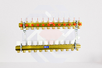 Комплект коллекторов с расходомерами GIACOMINI R553F 12 контуров m039475 Комплект коллекторов с расходомерами GIACOMINI R553F 12 контуров