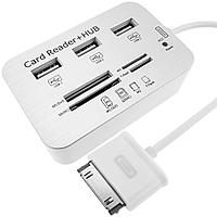 5in1 5 в 1 Card Reader USB HUB OTG для Samsung Galaxy Tab P3100 P3110 P5110 P5113 / Note 2 8.010.1 N8000 N8010