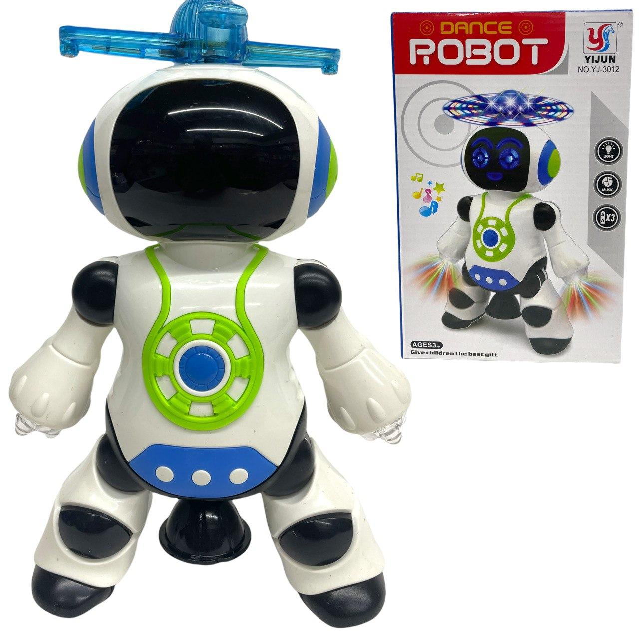 Yj-3012 Робот танцует (музыка,свет,движение) Dance Robot 22*16см