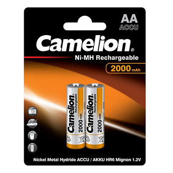Аккумулятор Camelion_HR6/AA (2000 maH) BL2, 1.2В. блистер,цена за 1 штуку