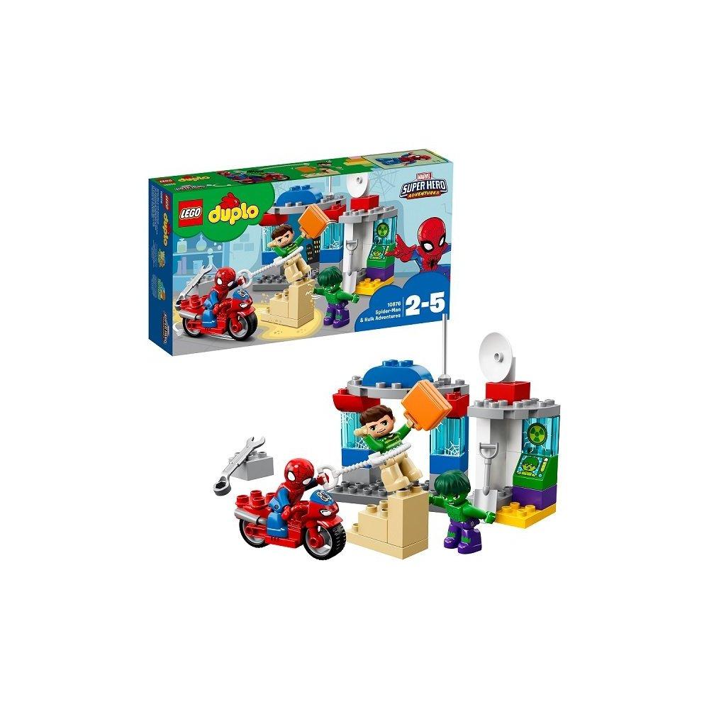 Lego Duplo 10876 Супер Герои: Приключения Человека-паука и Халка