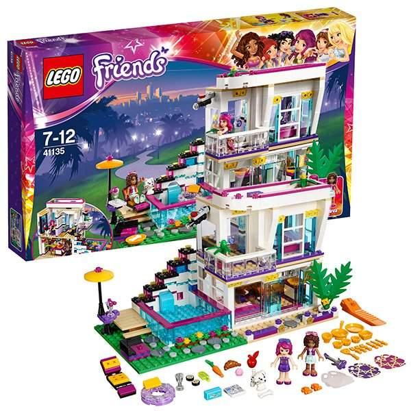 Lego Friends 41135 Лего Подружки Поп-звезда: дом Ливи