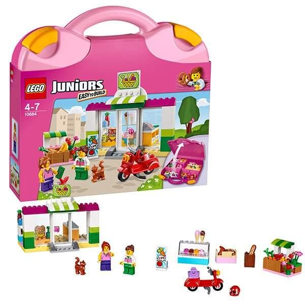 Lego Juniors 10684 Лего Джуниорс Чемоданчик ,Супермаркет,