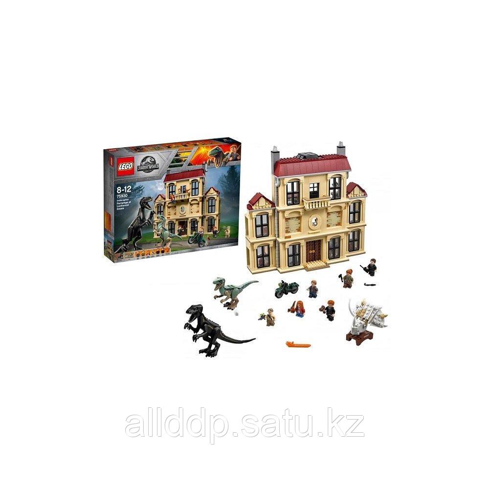 LEGO Jurassic World 75930 Конструктор ЛЕГО Мир Юрского Периода Нападение индораптора в поместье