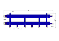 Двухтрубный коллектор DB40-U3+1.25.125